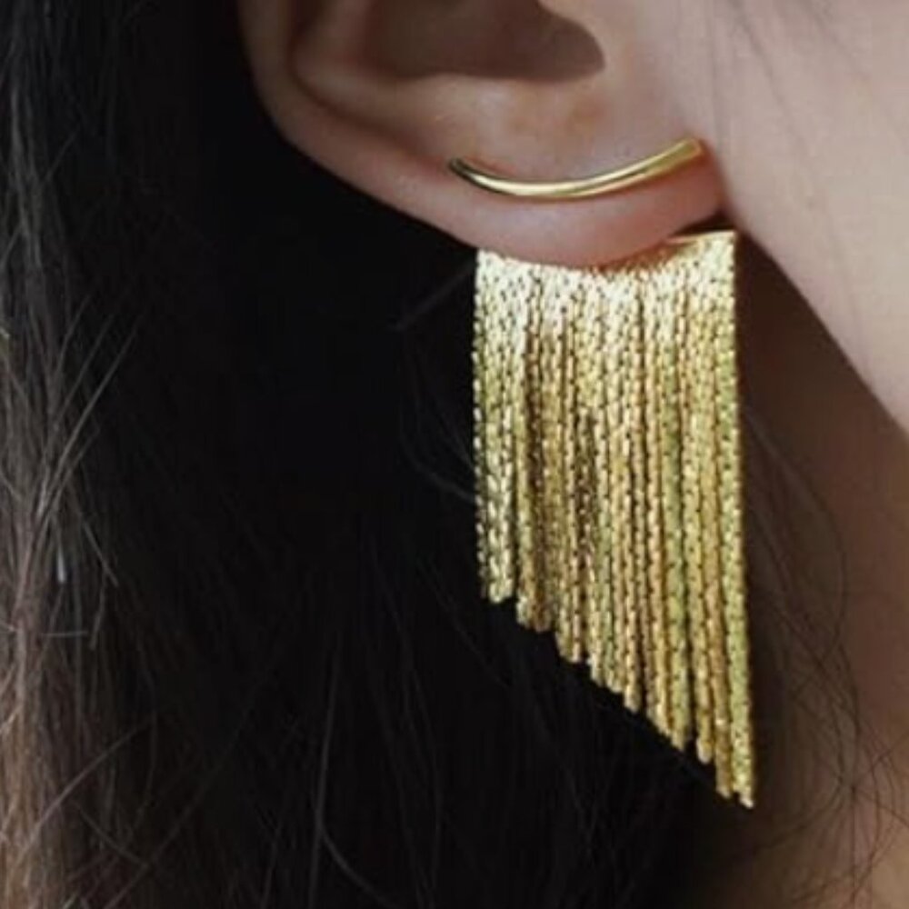 Anthro dropping earrings